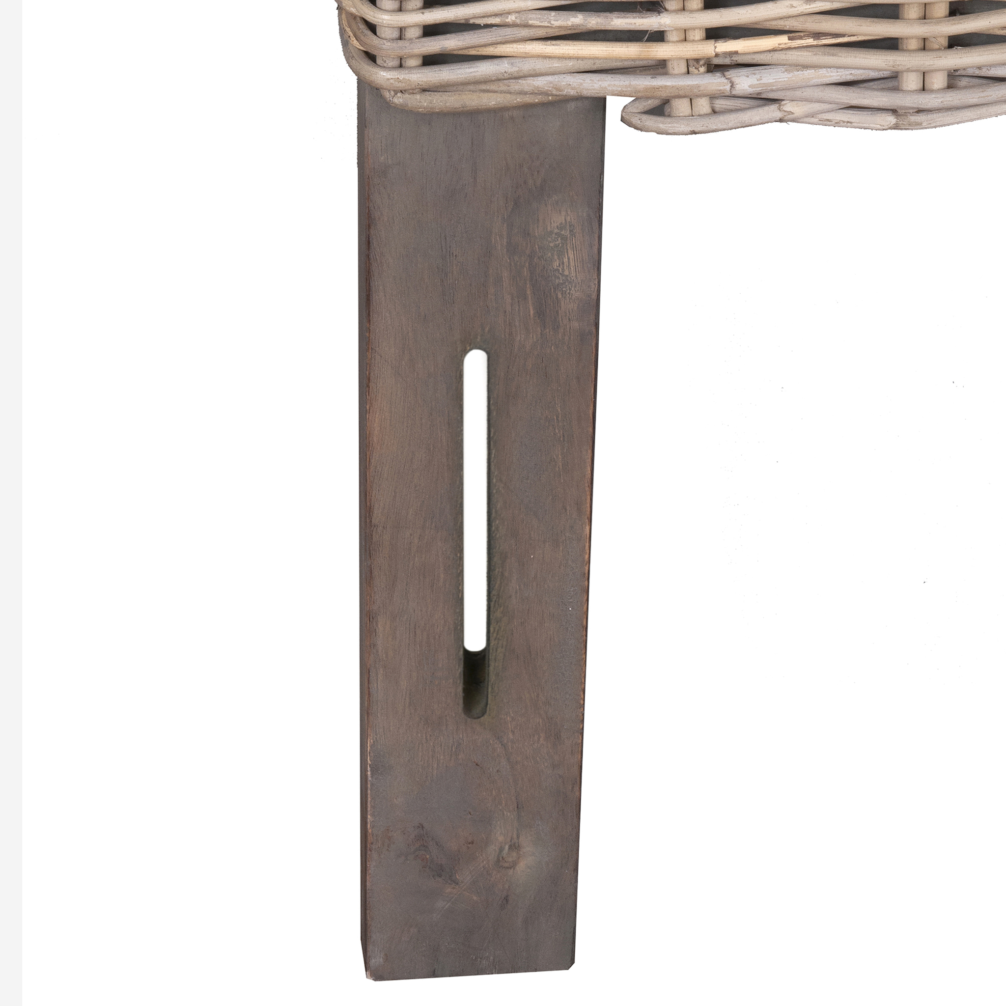 Seascape Queen/Full Driftwood Rattan Headboard, Kubu Grey ...