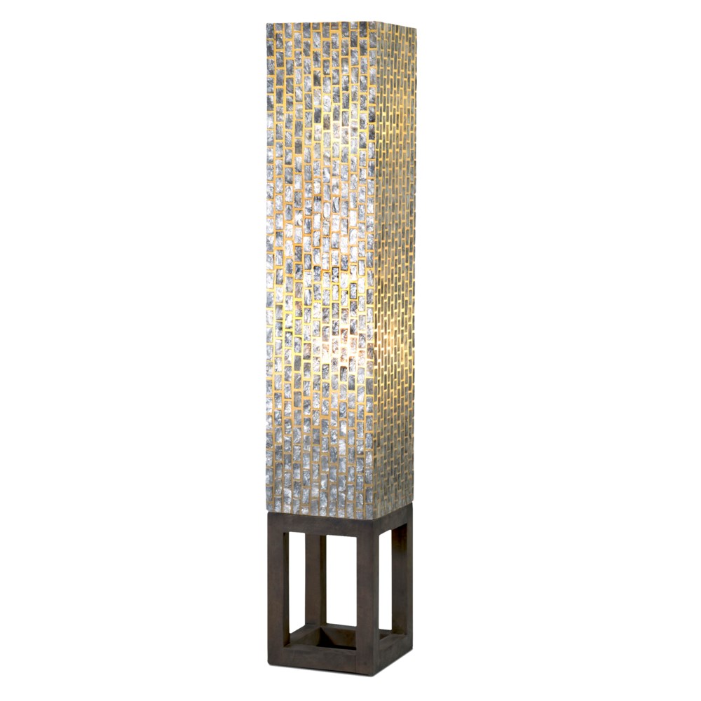 Capiz Floor Lamp - Meris Capiz Floor Lamp - Pier1 - 71 inches from top