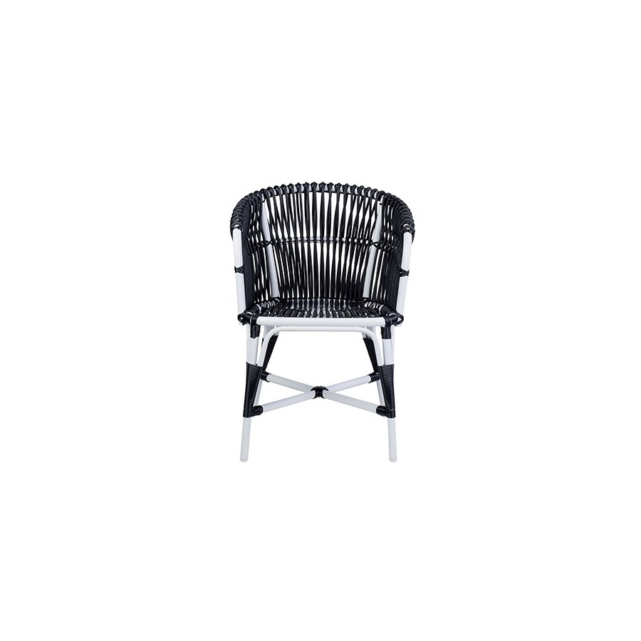 St Martin Outdoor Round Back Occassional Chair White