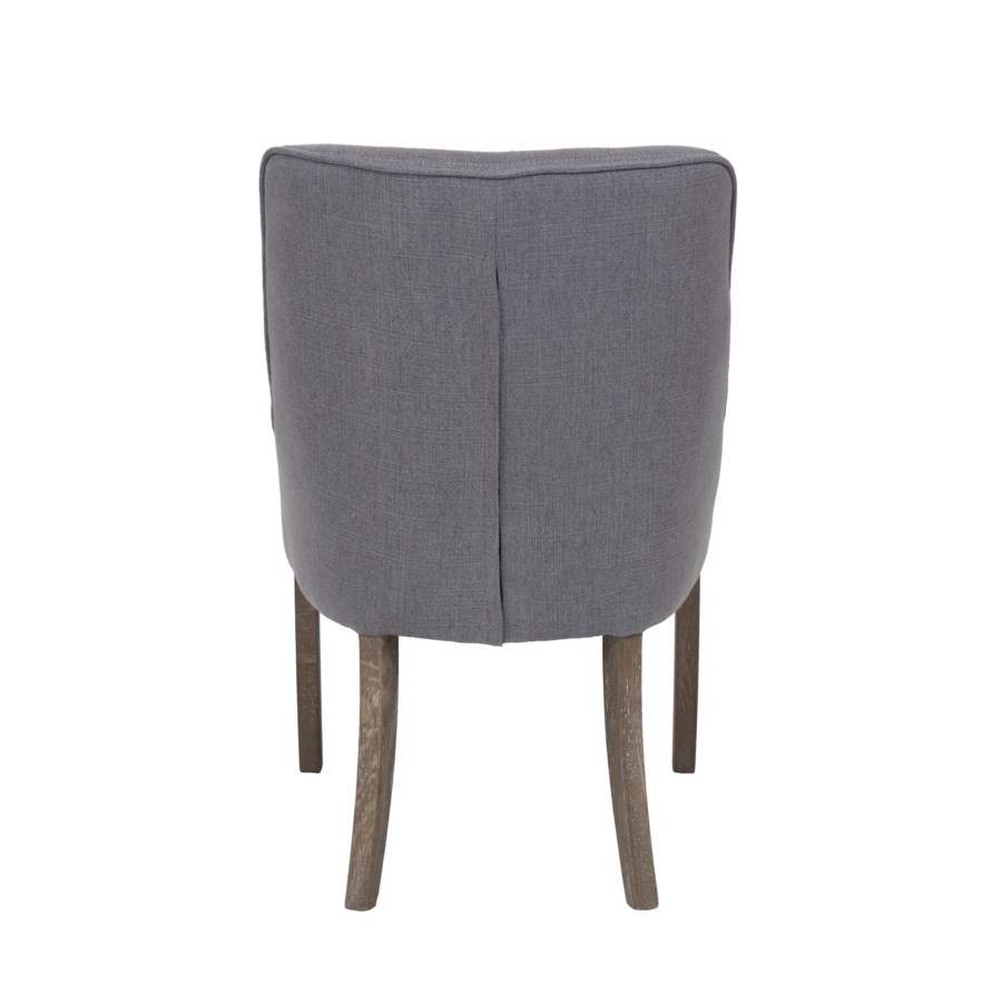 Maxwell button tufted back parsons dining chair  Fabric  