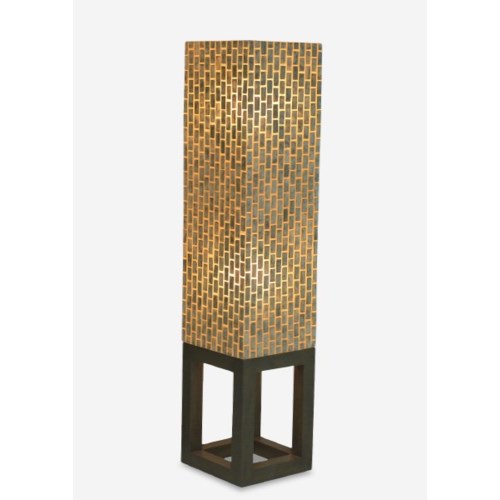 Wales Capiz Floor Lamp Medium Gray Floor Lamps Jeffan