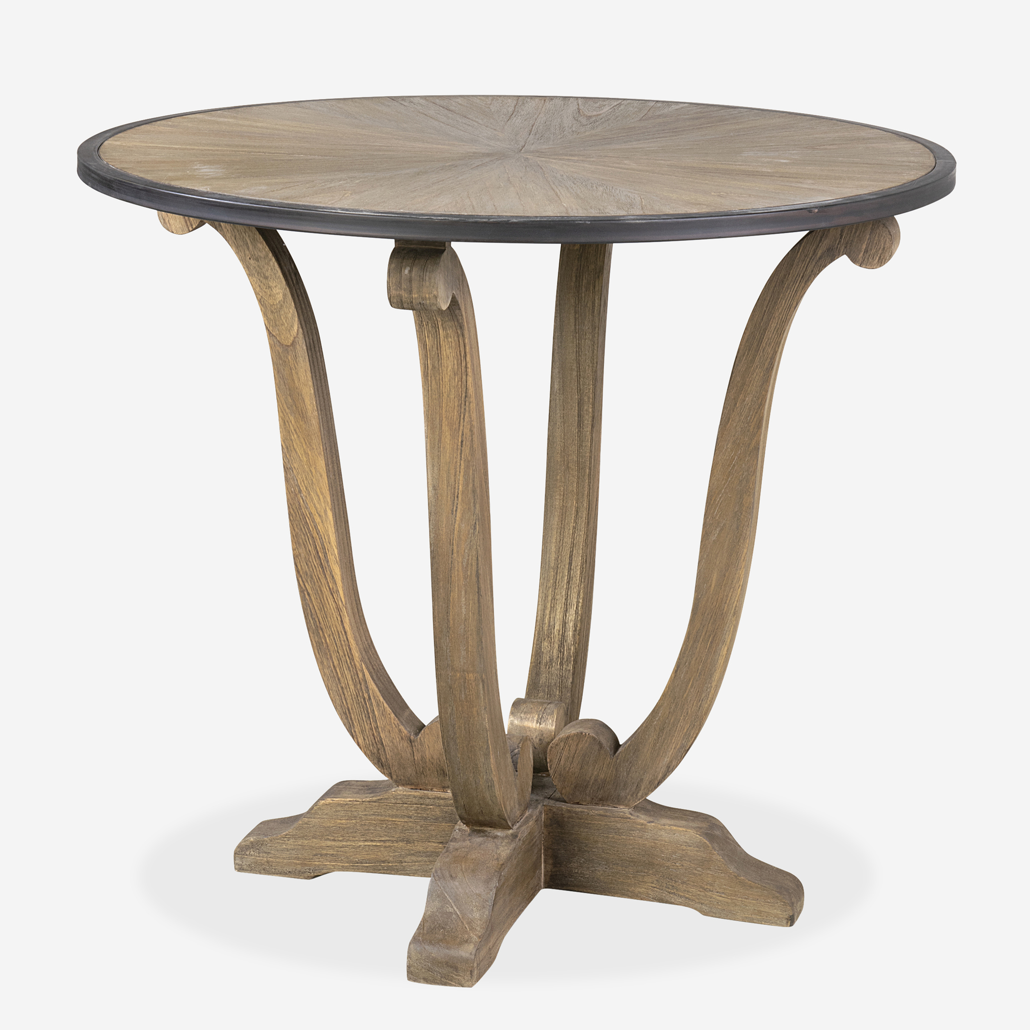 33" Lotus Pedestal Accent Table accent tables Jeffan International