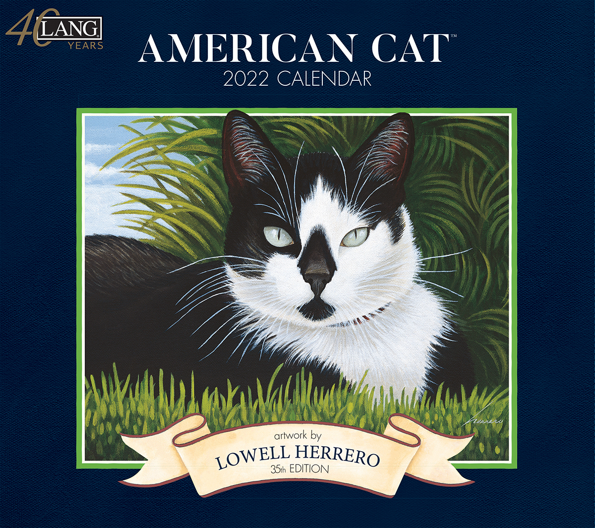American Cat 2022 Wall Calendar Lang Companies Cma California Marketing Associates