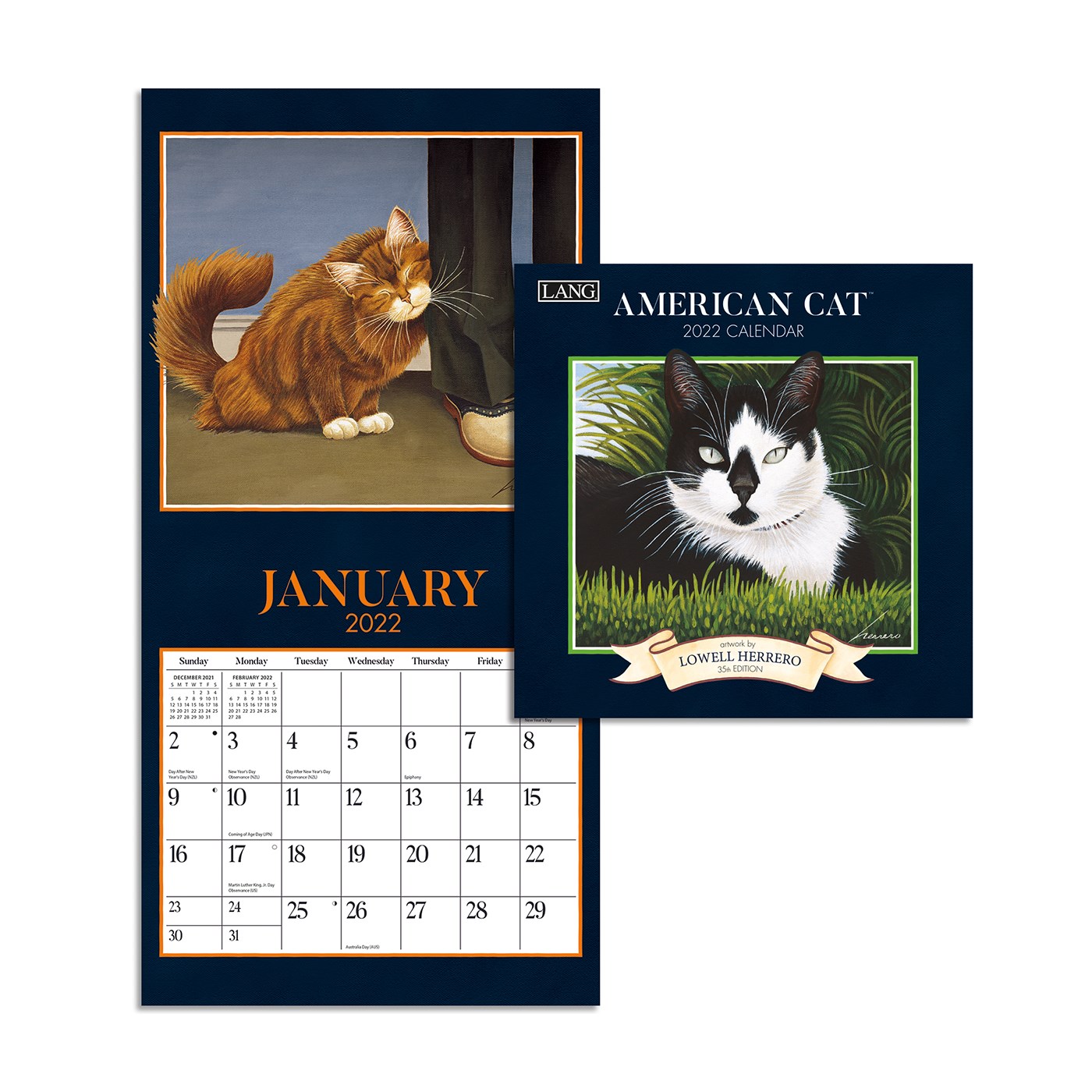 lang-american-cat-calendar-2023-customize-and-print