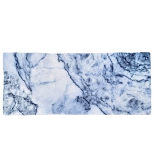 Blue Marble Rectangle 15 in Loaf Tray