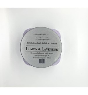 15 oz body polish - lemon & lavender