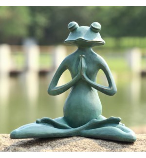 21091 Meditating Yoga Frog Gar