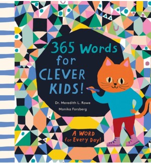 365 Words for Clever Kids! (3+ = 52%)