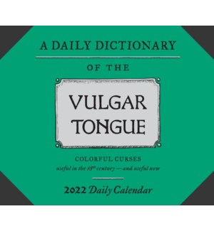 2022 Daily Cal: A Dictionary of the Vulgar Tongue