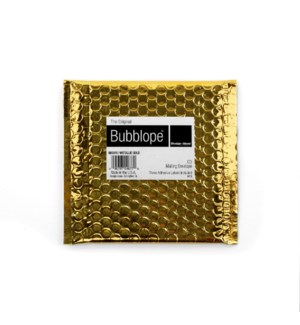 Bubblope CD Hldr-Metallic Gold