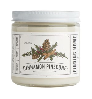 Cinnamon Pinecone 13 oz Soy Candle Tester