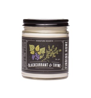 BlackCurrant & Thyme 7.5 oz Soy Candle Tester