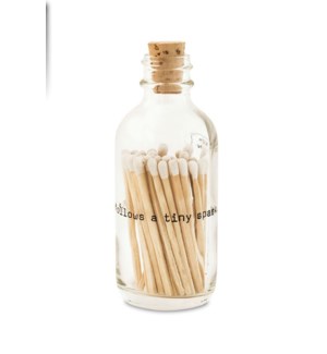 Apothecary Mini Match bottle - Poetry