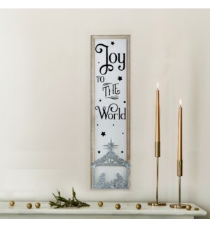 WD. SIGN "JOY TO THE WORLD"