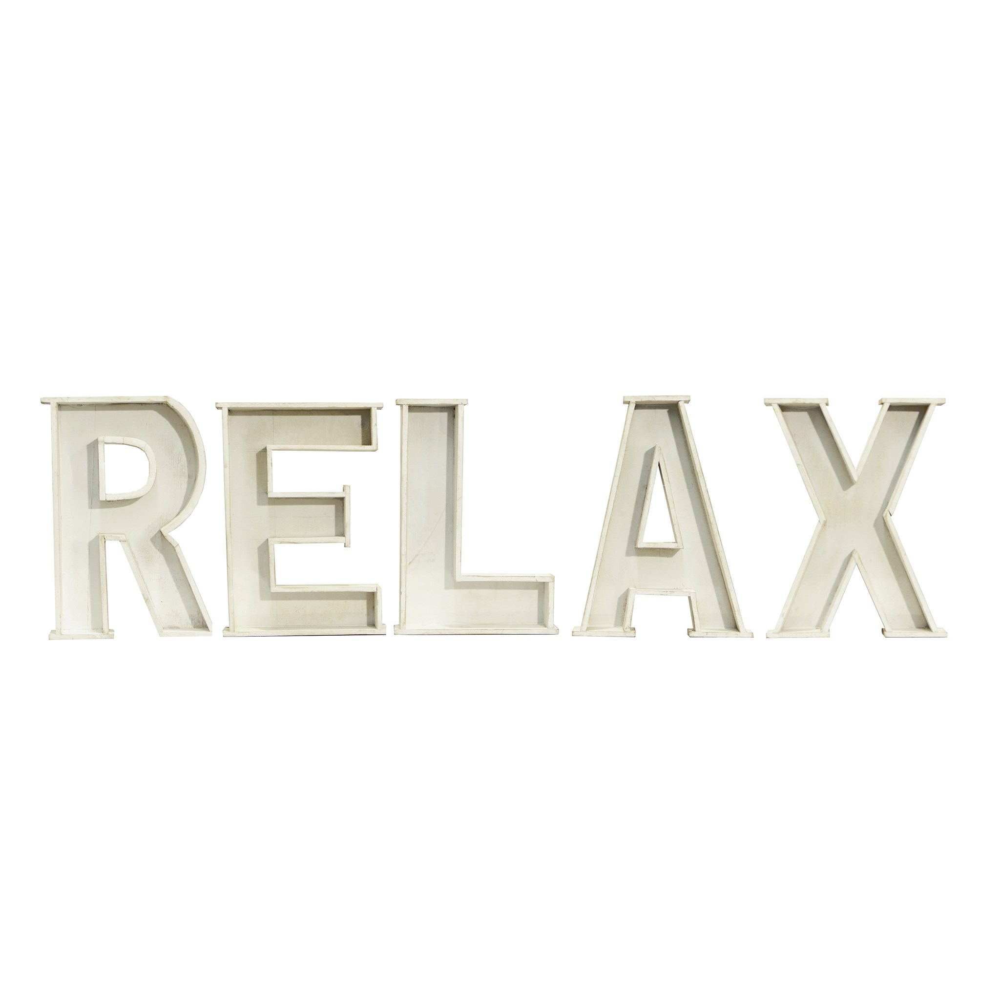 Wd Letters Relax Word Art Vip Home And Garden