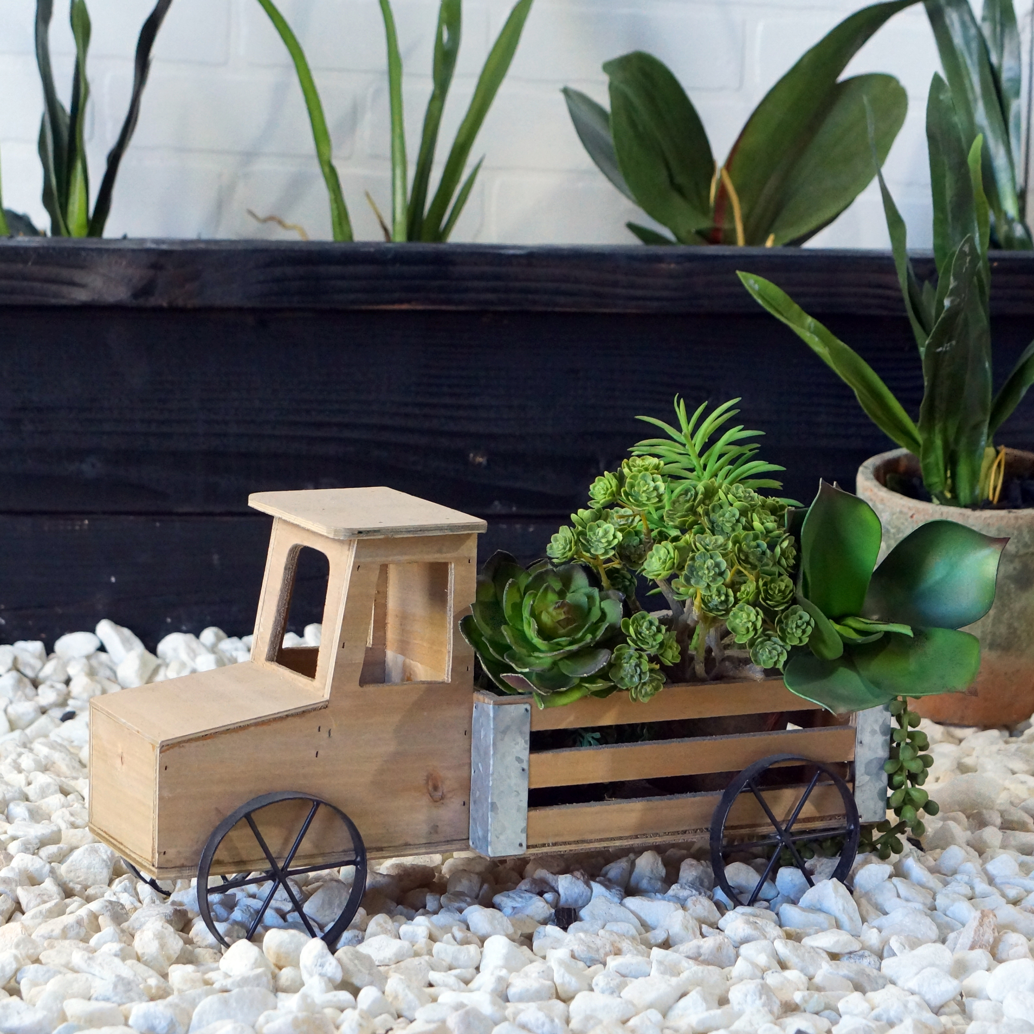 WD. TRUCK PLANTER modern farmhouse VIP Home and Garden