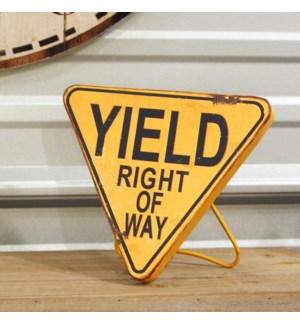 |MTL. STANDING YIELD SIGN|