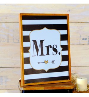 |WD. SIGN "MRS."|