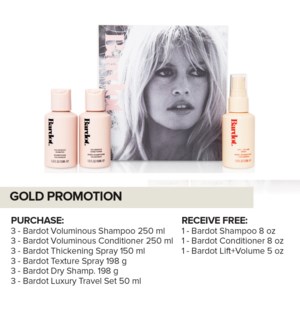 @ ! BARDOT Gold Promotion Intro