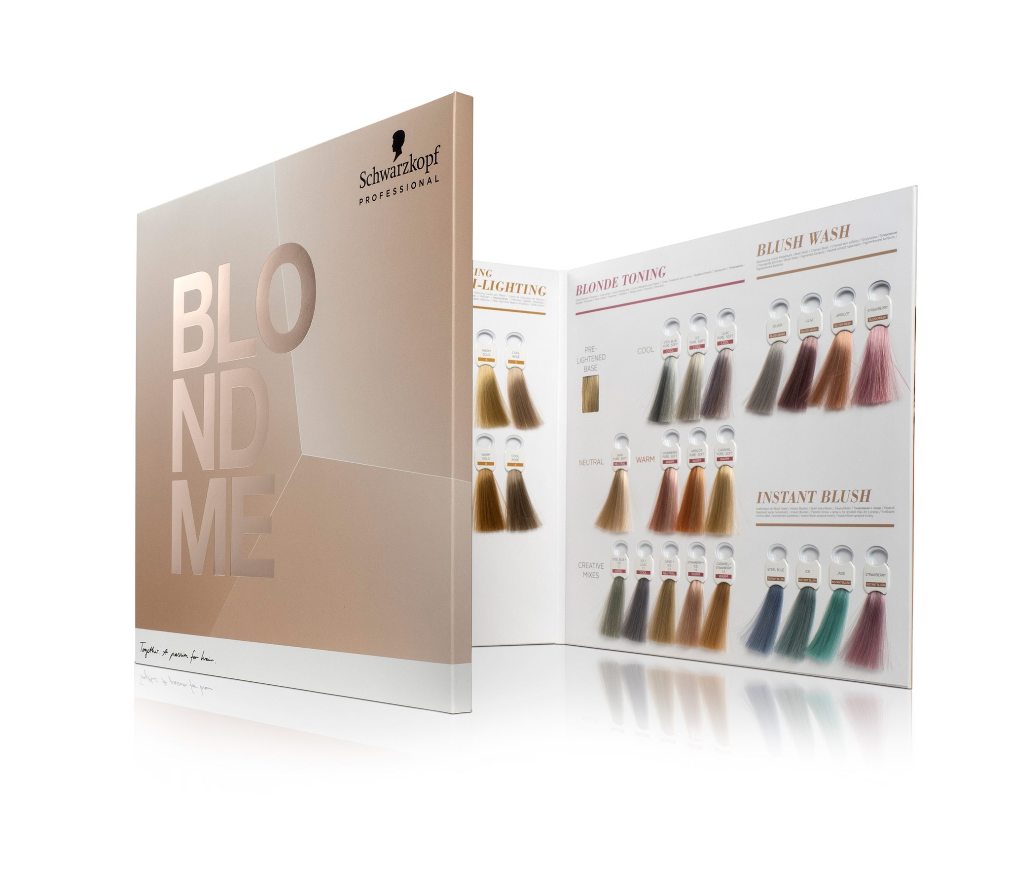Blondme Colour Chart