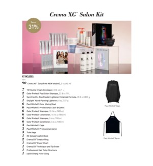 Crema XG Salon Kit PM 2021 CHOOSE 90 CREMA XG XCSLN21