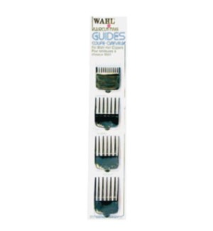 WAHL Black Guide Set #1-#4 (see below for compatible clippers)