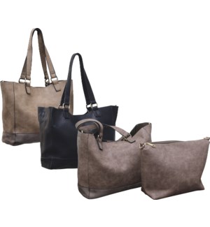 Carryall Tote with Cosmetic Bag