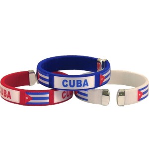 National Pride Bracelet - Cuba (Carded Available)