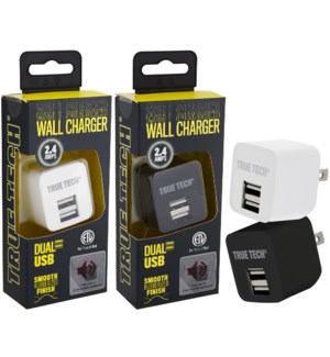 2.4 Amp Wall Charger - UL Listed