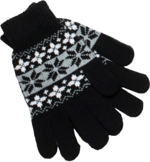 Gloves Black/White/Gray - Stadium Series