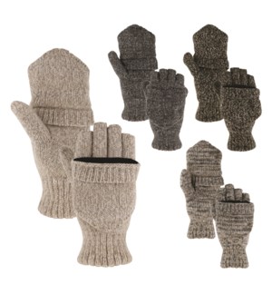 Lined Convertible Mittens