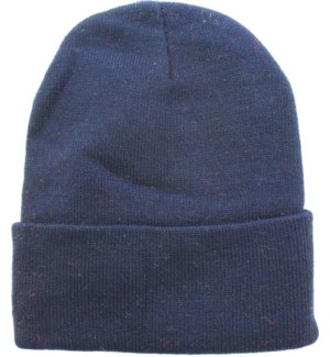 Solid Colored Beanie - Navy