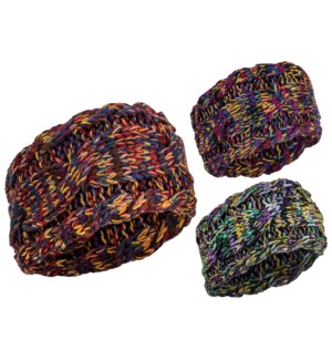 Ear Warmer - Multicolored Knit