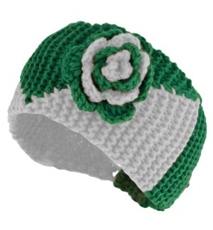 Team Spirit Headband - Green/White