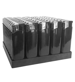 Electronic Lighter Black in Tray (50/1000)