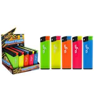 Neon Fixed Flame Electronic Lighter (50/1000)