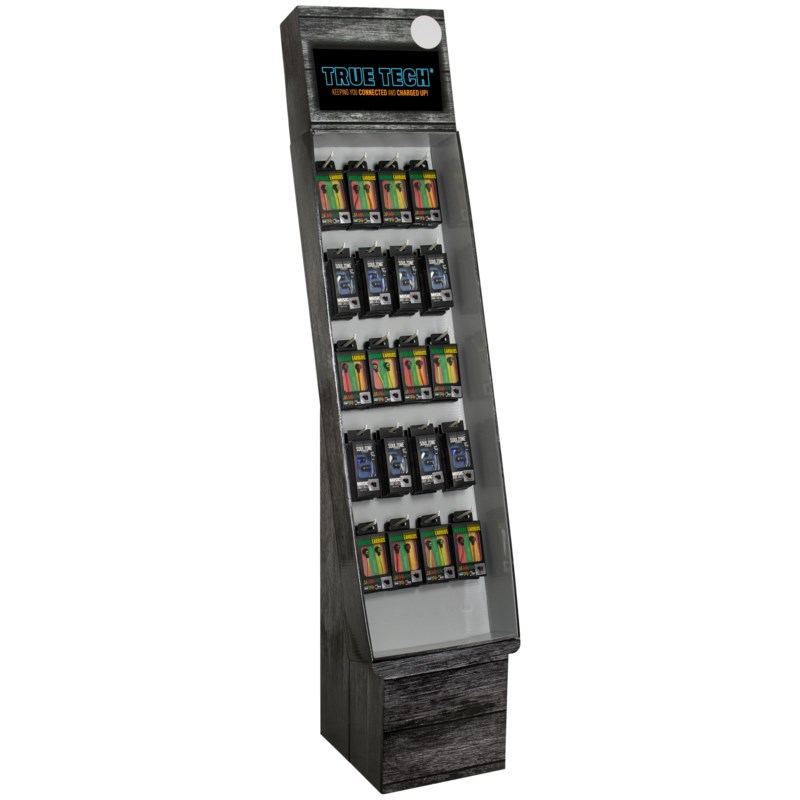 Earbuds Display 54pcs Mobile Accessory Displays Militti Sales Promotions Llc