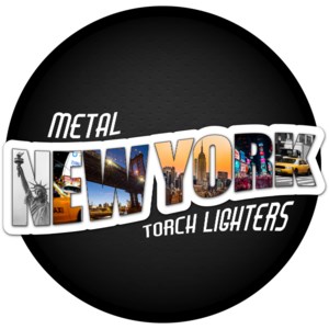 Metal New York Lighters